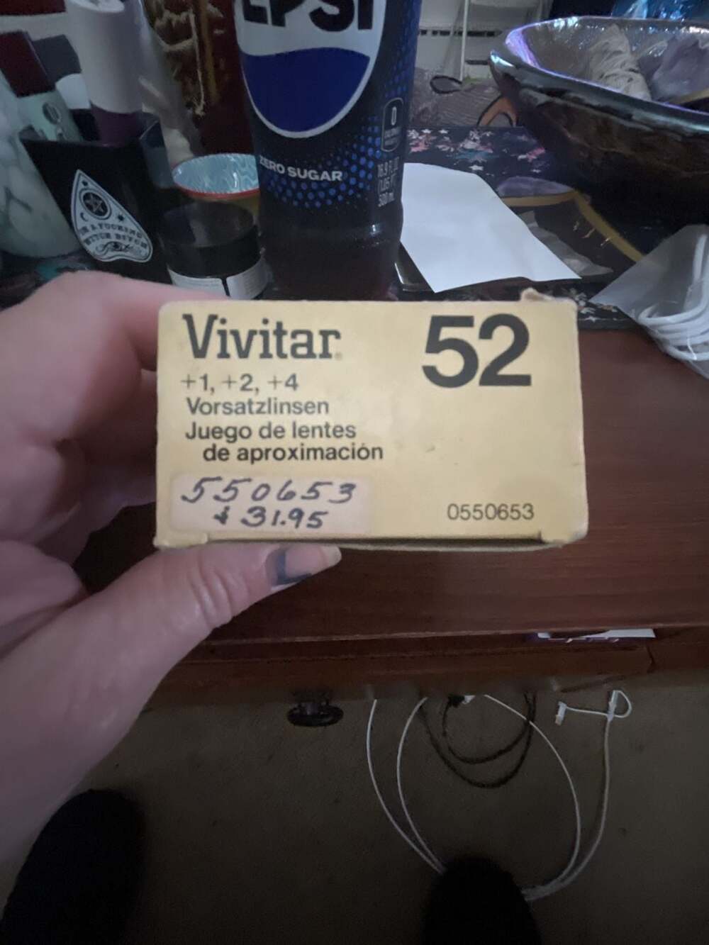 Vintage NOS Vivitar 52mm Close-Up Lens Set (+1, +2, +4) with Case and Box - Picture 2 of 5
